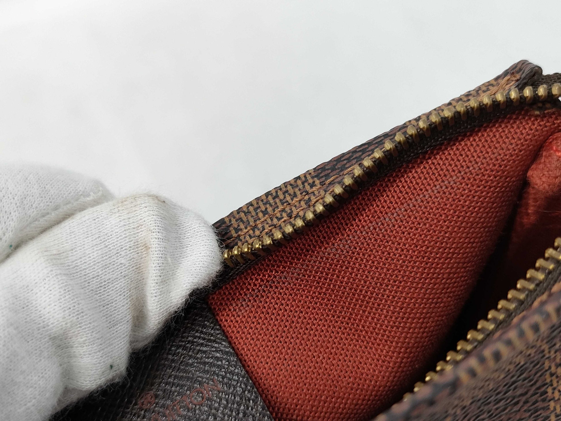 LOUIS VUITTON Damier Truth Makeup Handbag