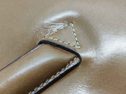 BALLY Full Leather Brown Handbag with Suede Sides