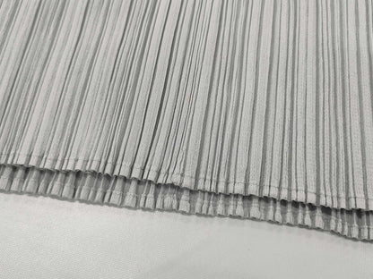 ISSEY MIYAKE Pleats Please Gray Short Sleeve Top