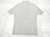 ISSEY MIYAKE Pleats Please Gray Short Sleeve Top