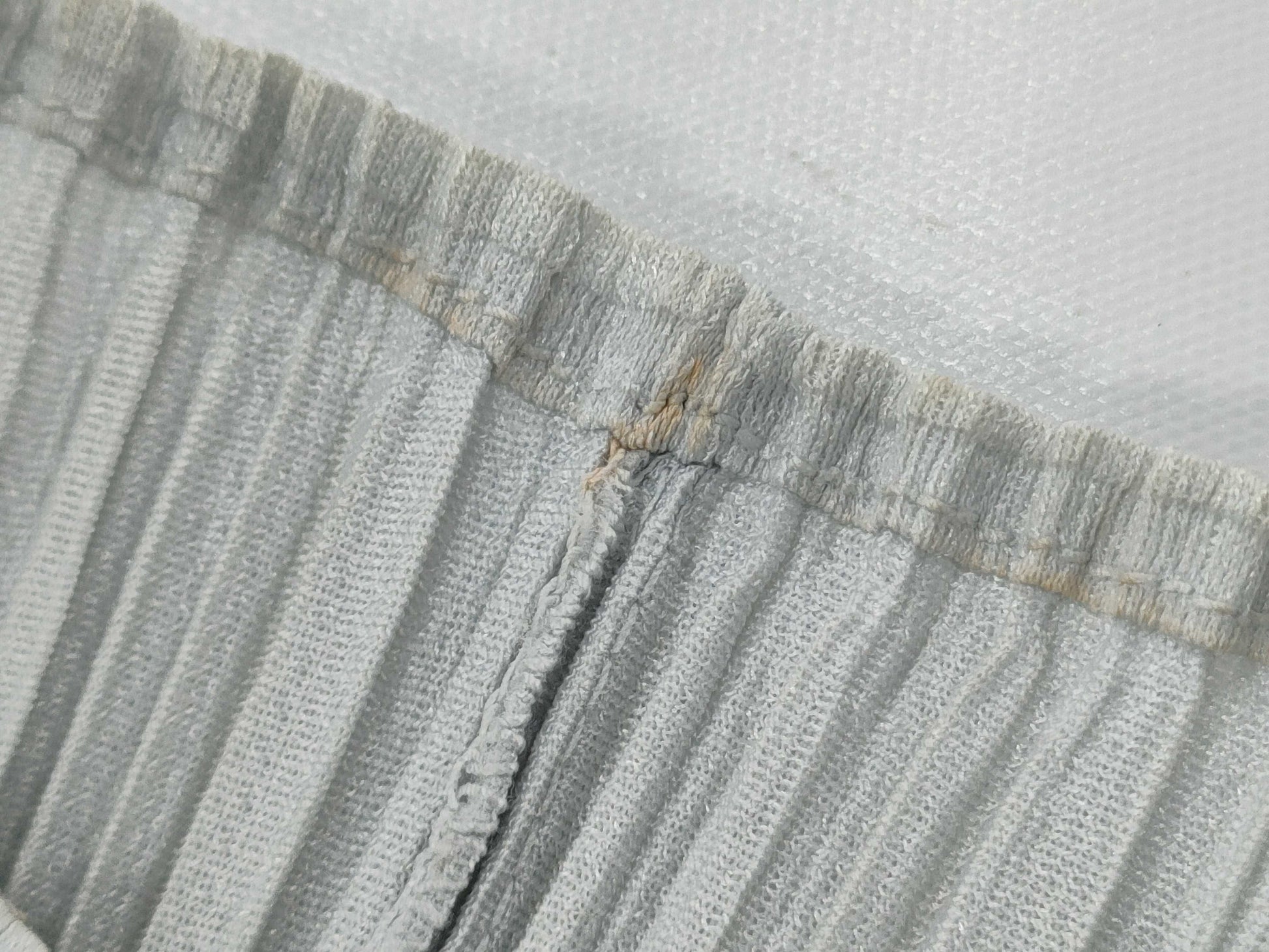 ISSEY MIYAKE Pleats Please Gray Short Sleeve Top