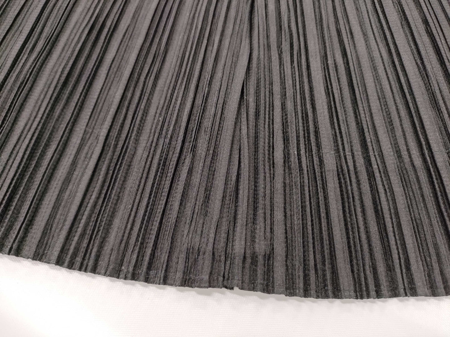 ISSEY MIYAKE Pleats Please Black Cardigan