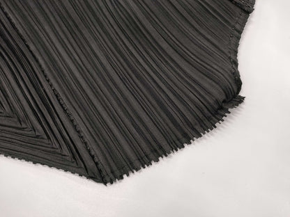 ISSEY MIYAKE Pleats Please Black Cardigan