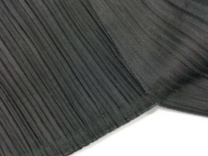 ISSEY MIYAKE black long-sleeved top