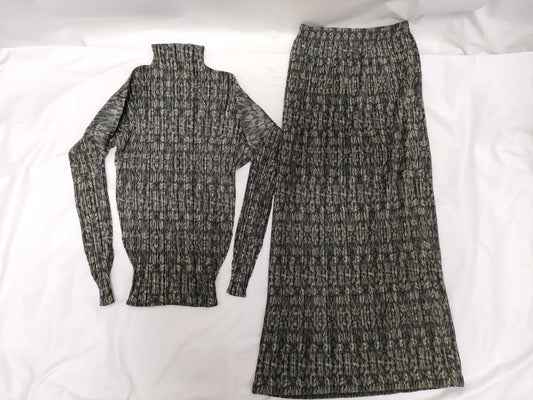 ISSEY MIYAKE Pleated Pleated Set Other Apparel