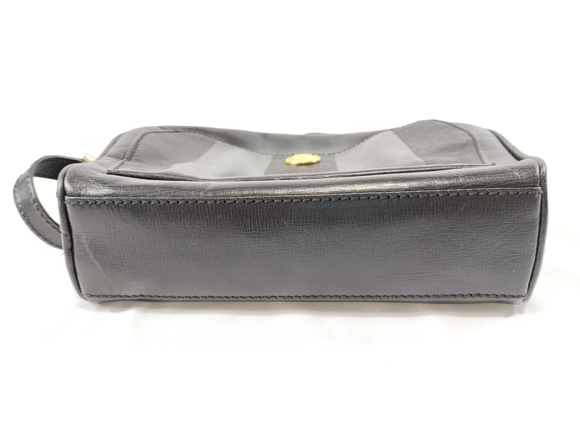 FENDI Pecan Pattern Black/Shoulder Bag