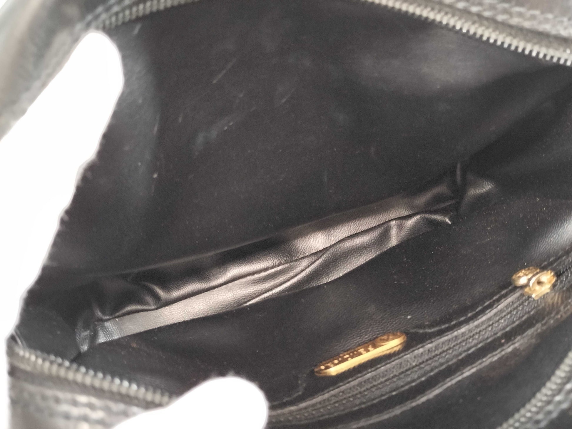 FENDI Pecan Pattern Black/Shoulder Bag