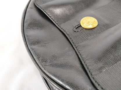 FENDI Pecan Pattern Black/Shoulder Bag