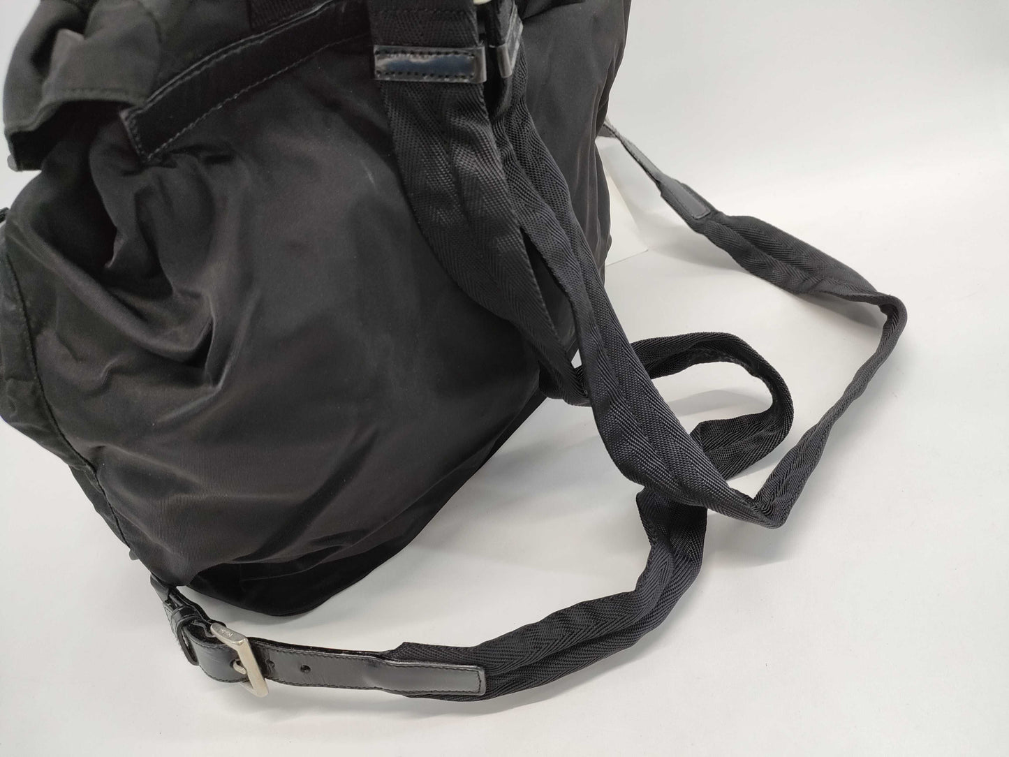 PRADA Nylon Prada Backpack Black Backpack