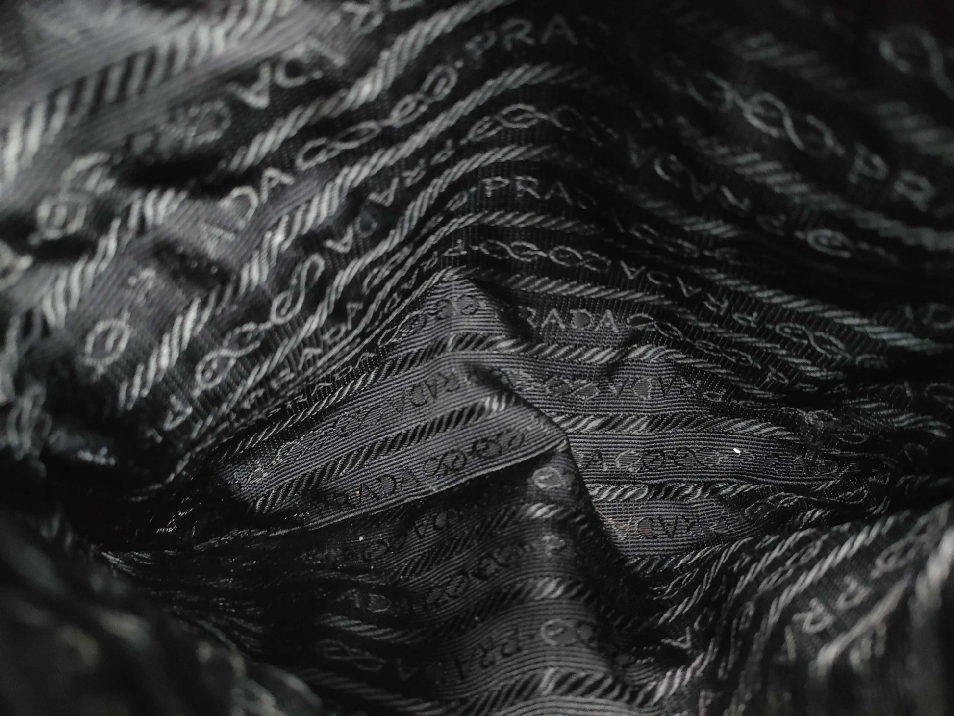 PRADA Nylon Prada Backpack Black Backpack