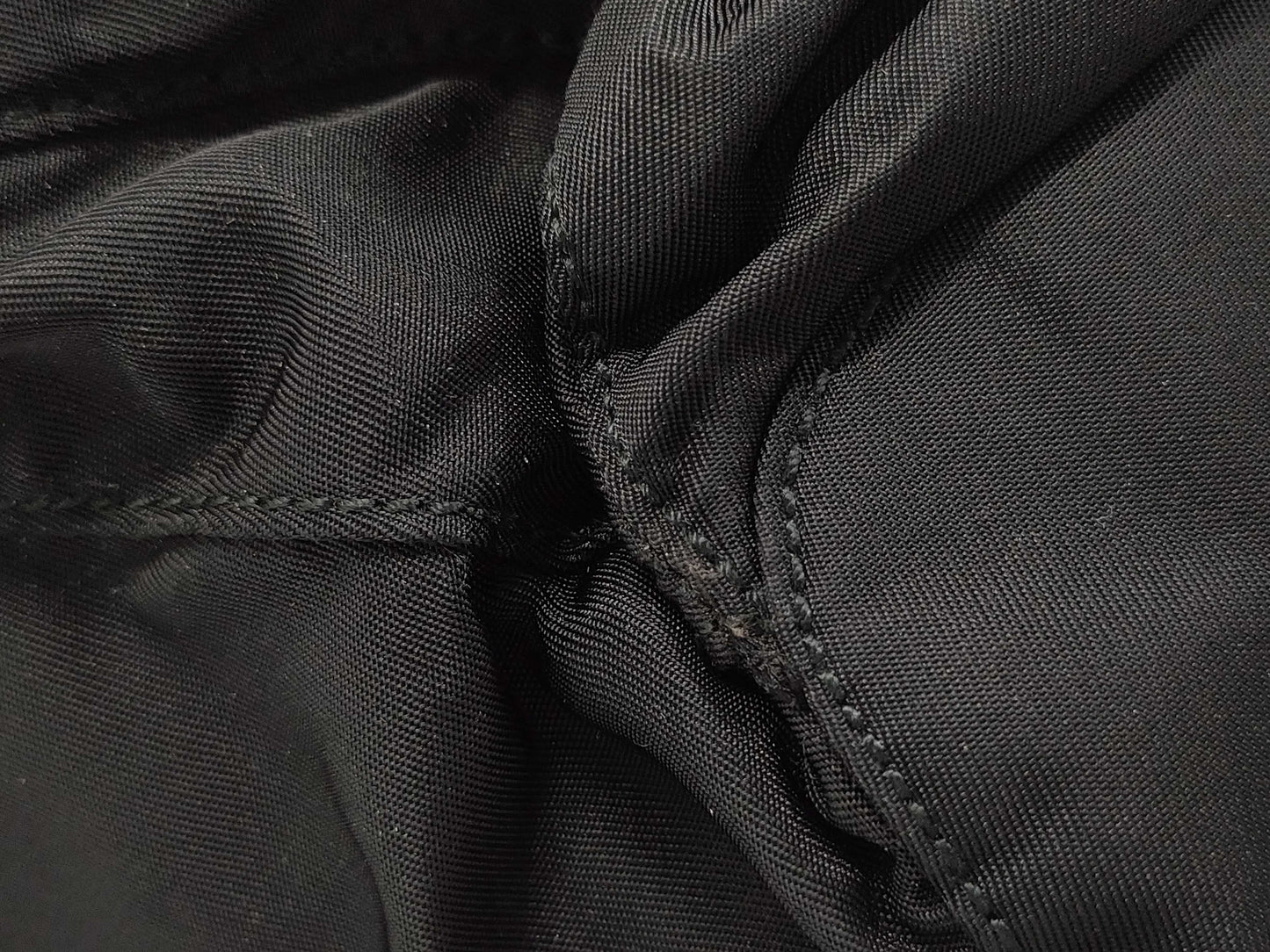 PRADA Nylon Prada Backpack Black Backpack