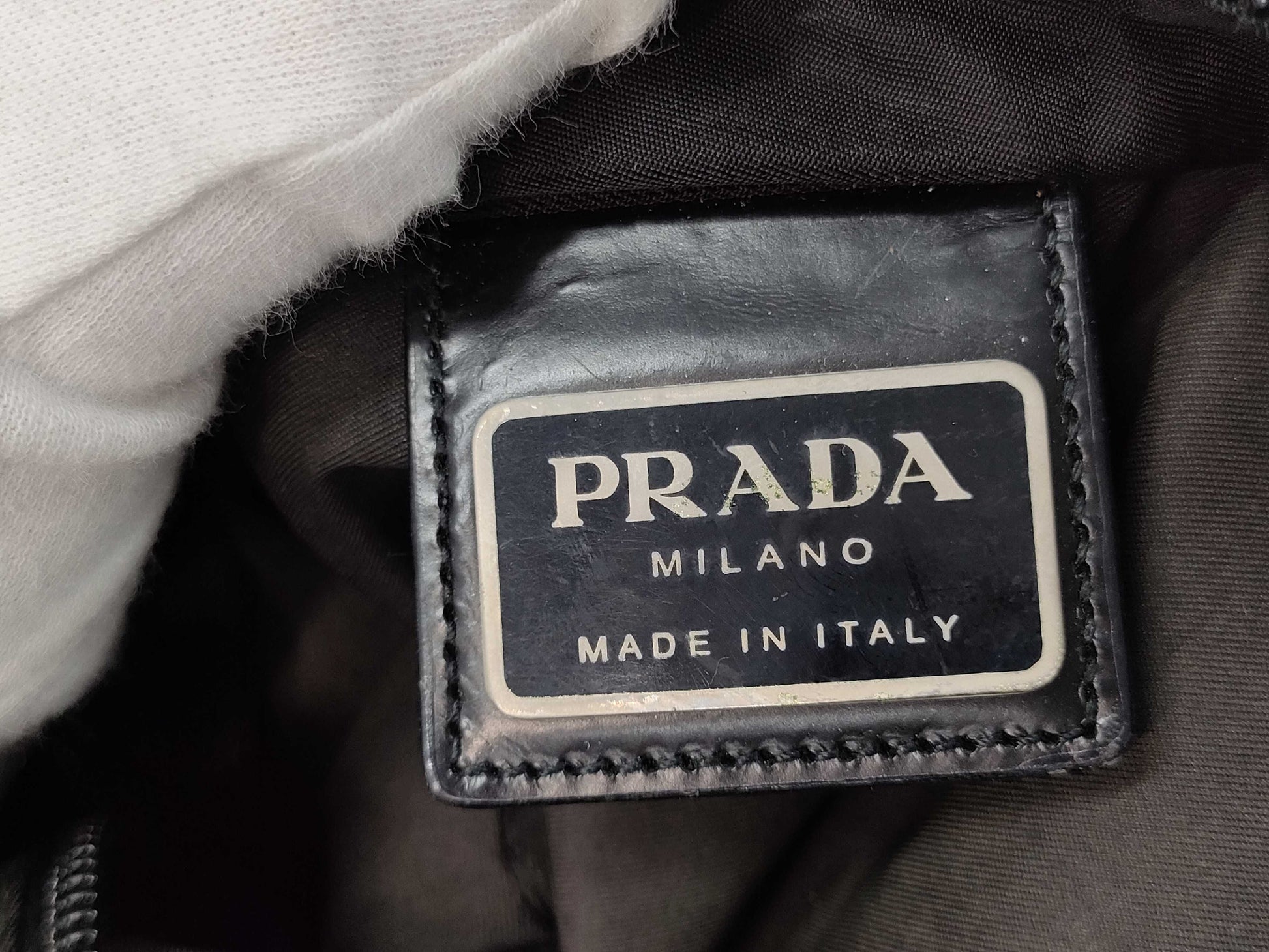 PRADA nylon shoulder bag