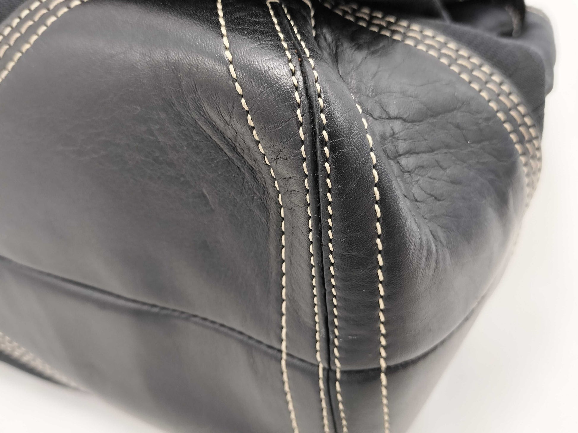 COACH Signature Canvas One-Shoulder Tote Bag