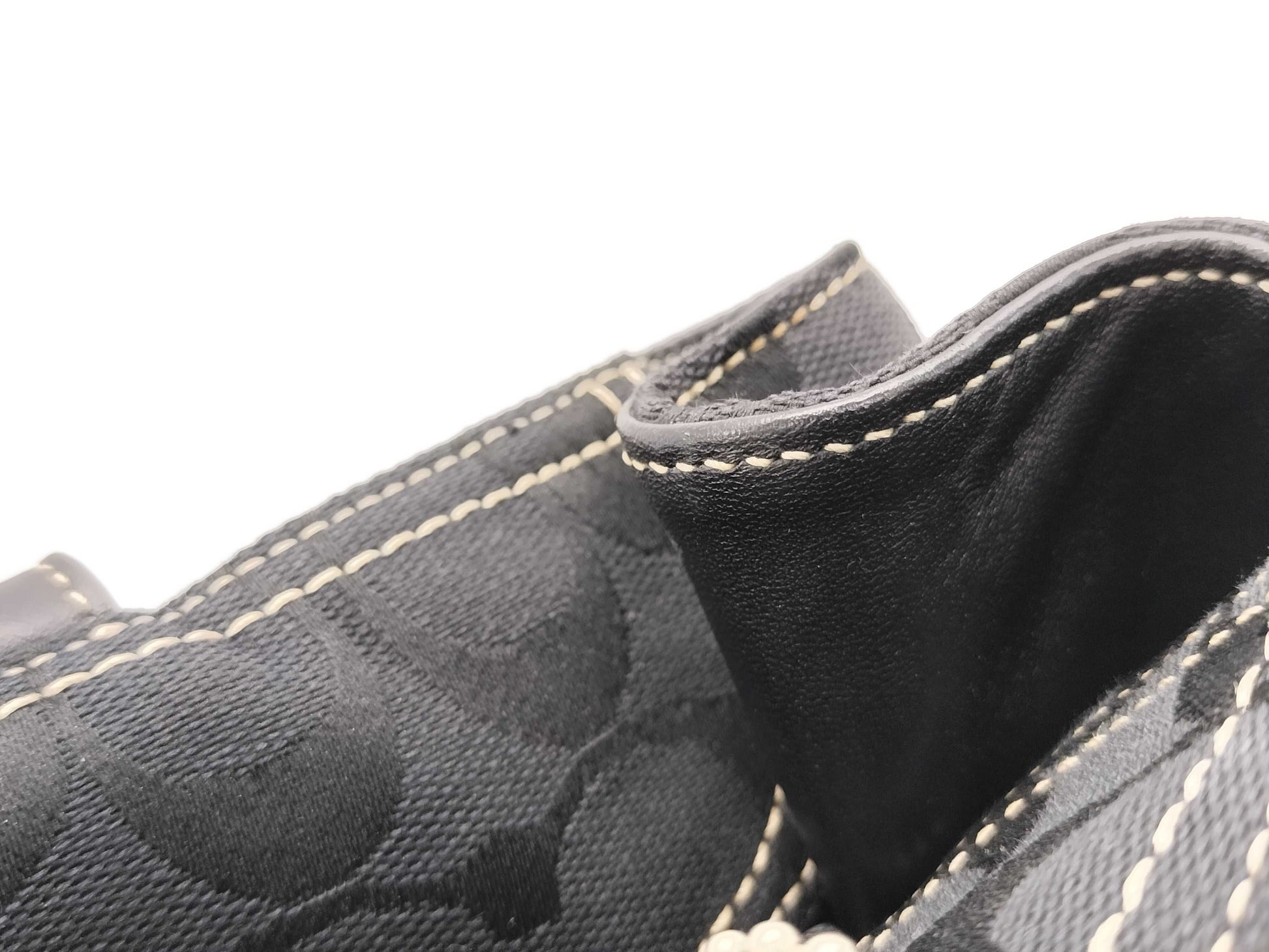 COACH Signature Canvas One-Shoulder Tote Bag