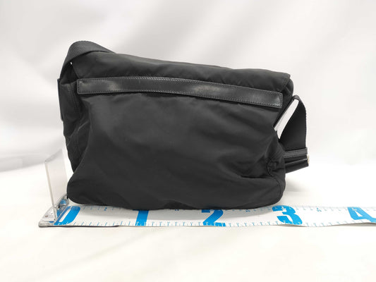 PRADA nylon messenger shoulder bag