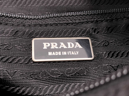 PRADA nylon messenger shoulder bag