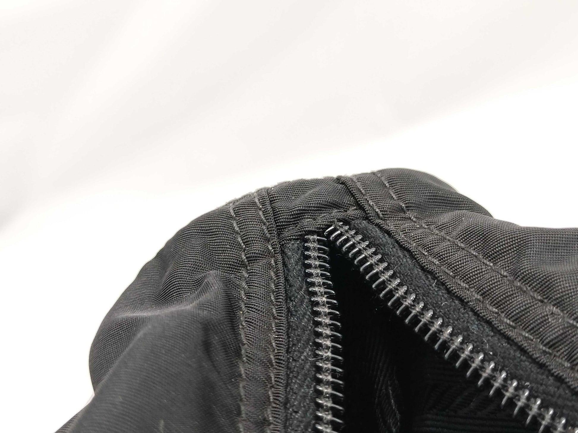 PRADA nylon messenger shoulder bag