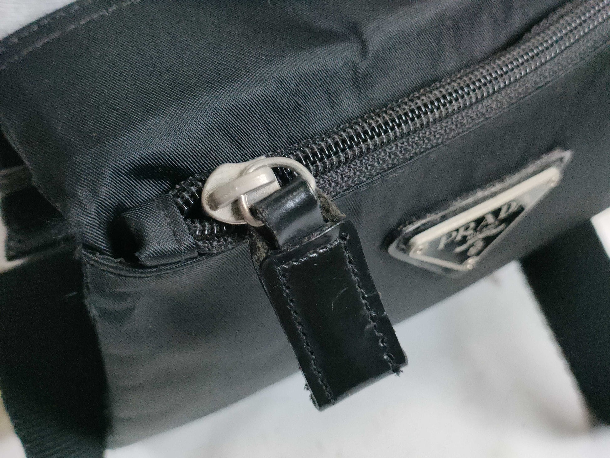 PRADA Nylon Tessuto Shoulder Bag