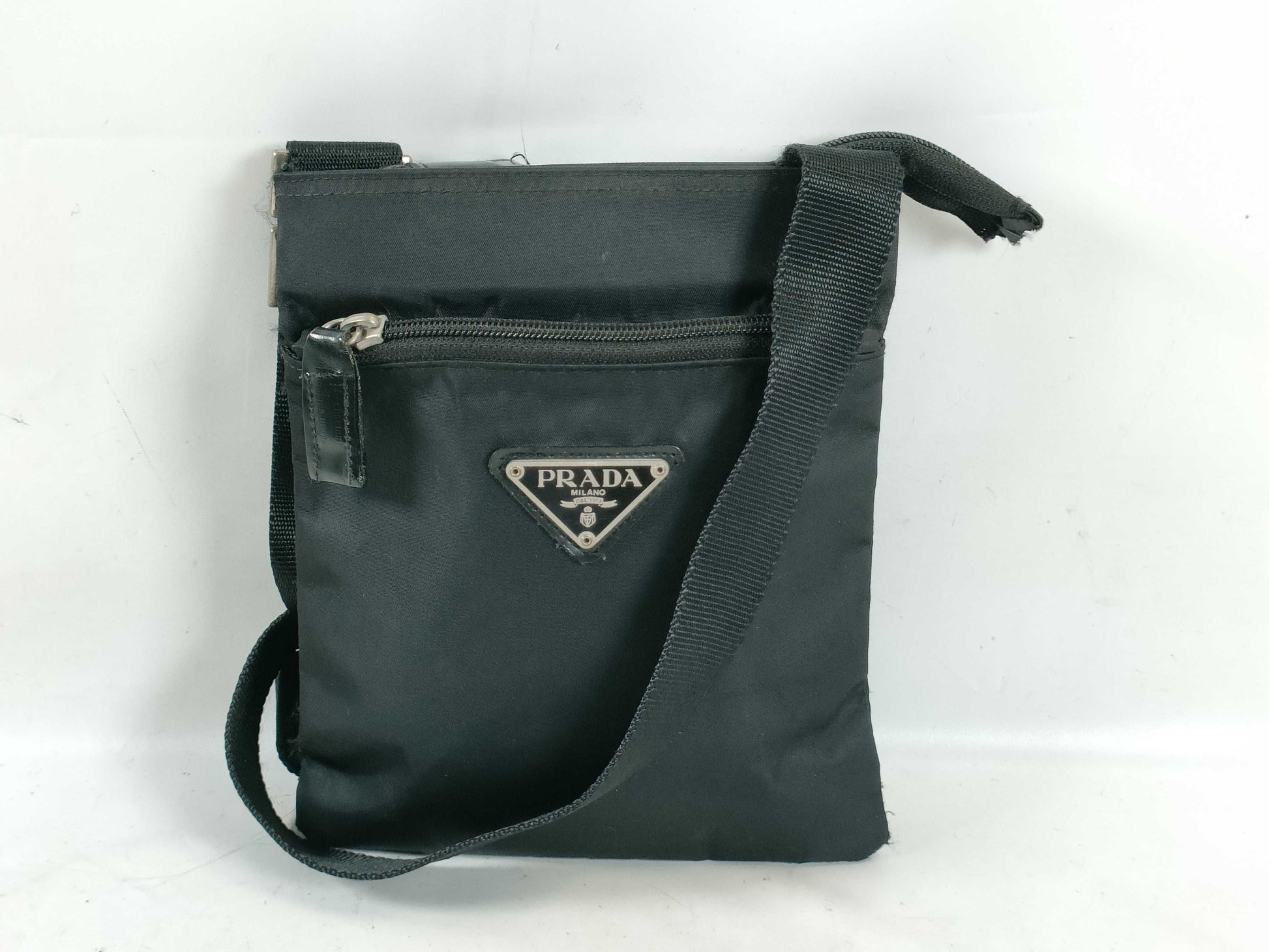 PRADA Nylon Tessuto Shoulder Bag