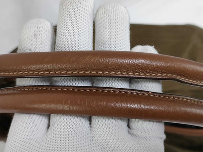PRADA Nylon x Leather 2-Way Tote Bag