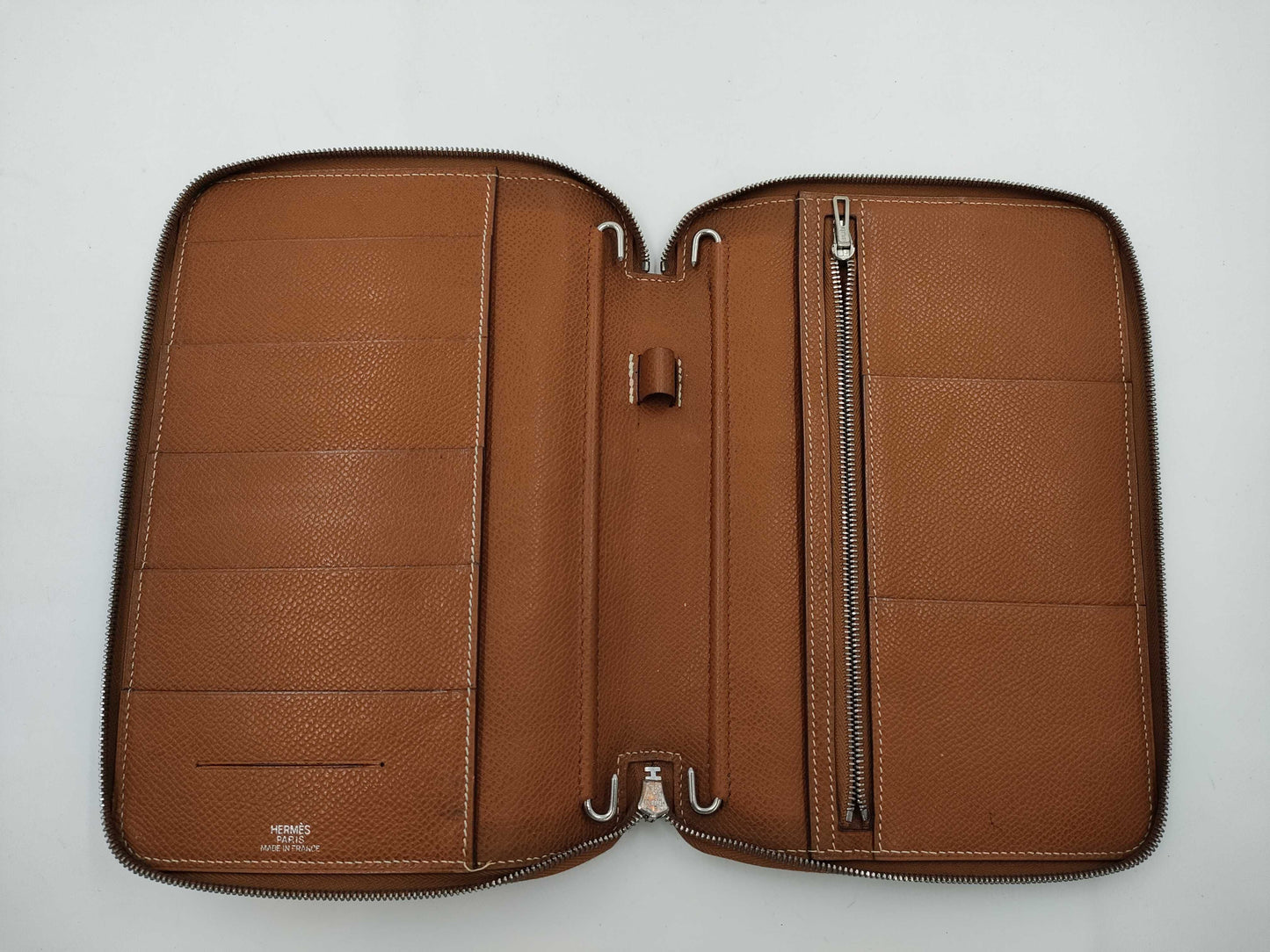 HERMES Agenda Vision Zip Wallet