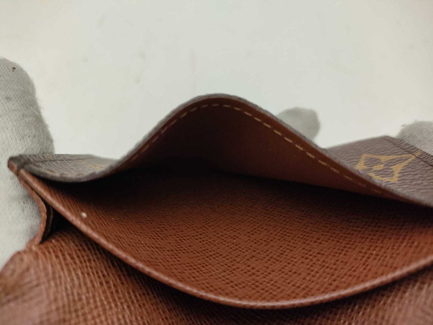 LOUIS VUITTON Monogram M63801 Envelope Carte de Visite Wallet