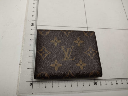 LOUIS VUITTON Monogram M63801 Envelope Carte de Visite Wallet