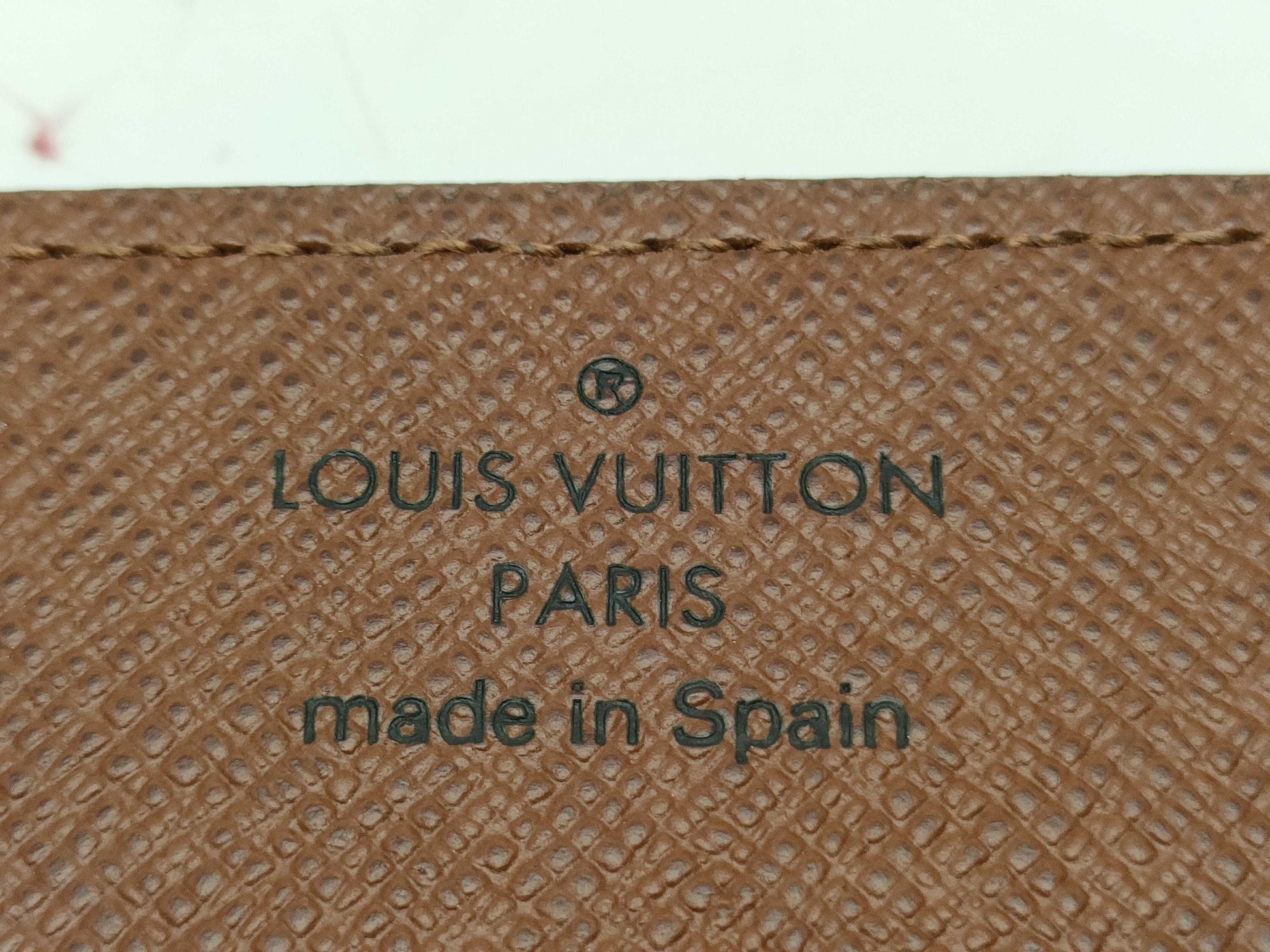 LOUIS VUITTON Monogram M63801 Envelope Carte de Visite Wallet
