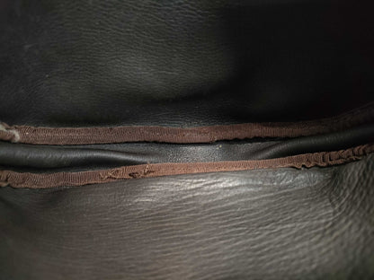 LOEWE Suede Shoulder Anagram Shoulder Bag