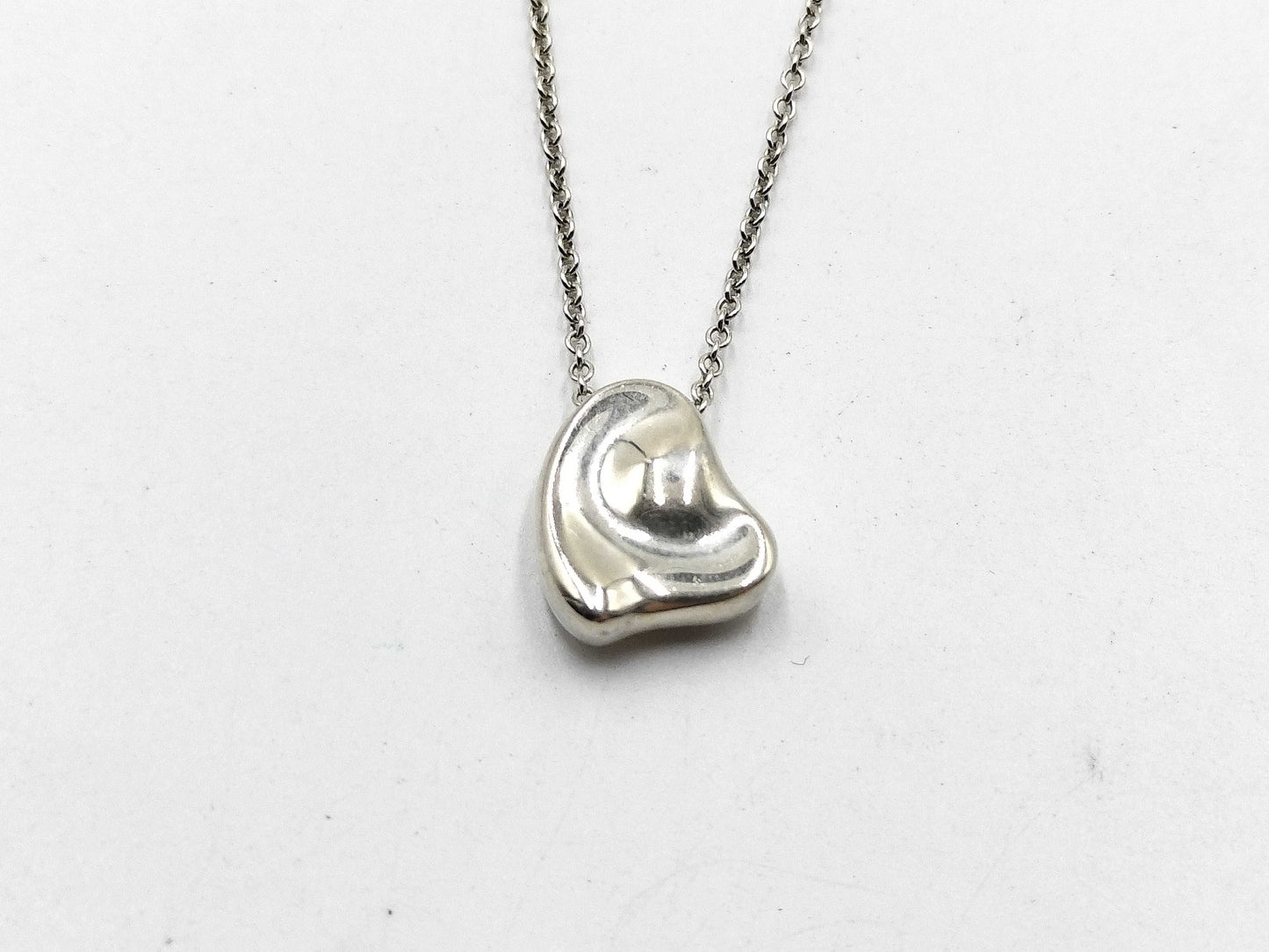Tiffany & Co. Deformed Heart Necklace Necklace