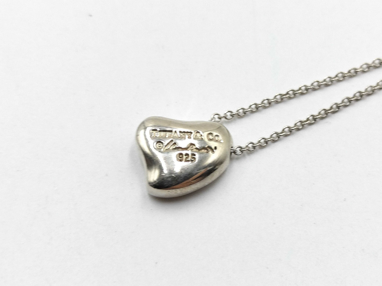 Tiffany & Co. Deformed Heart Necklace Necklace