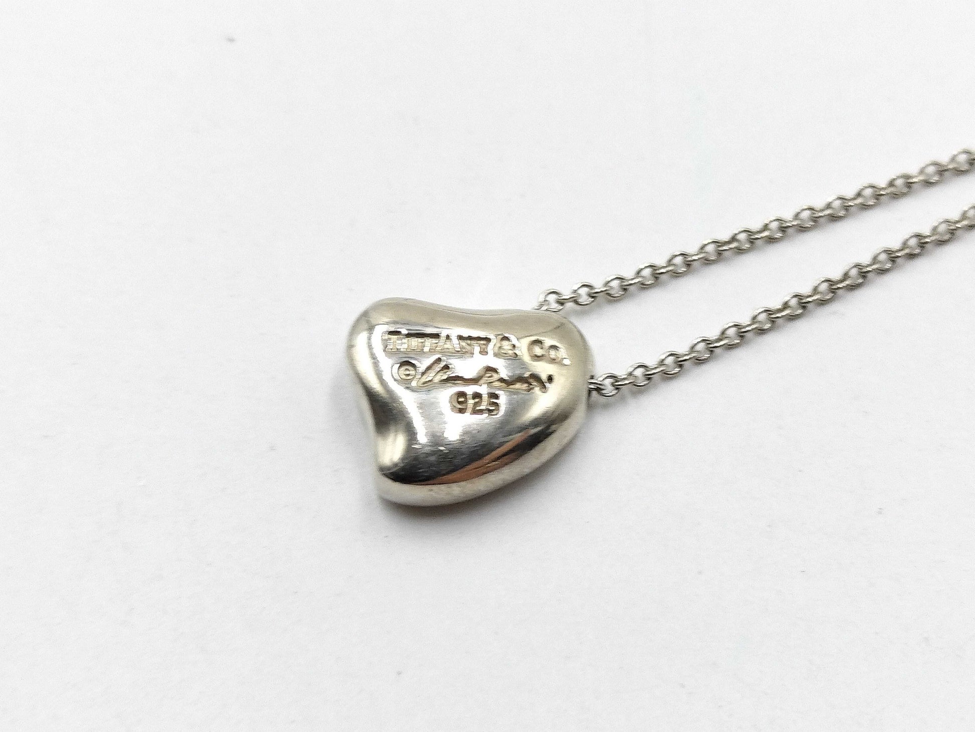 Tiffany & Co. Deformed Heart Necklace Necklace