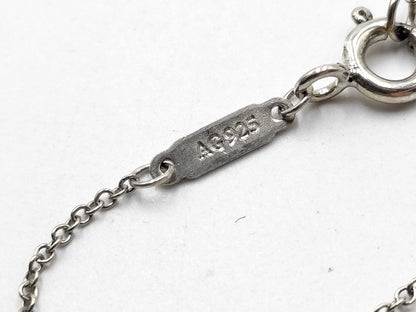 Tiffany & Co. Necklace / Return to Tiffany Double Heart Tag NC SV925 Necklace