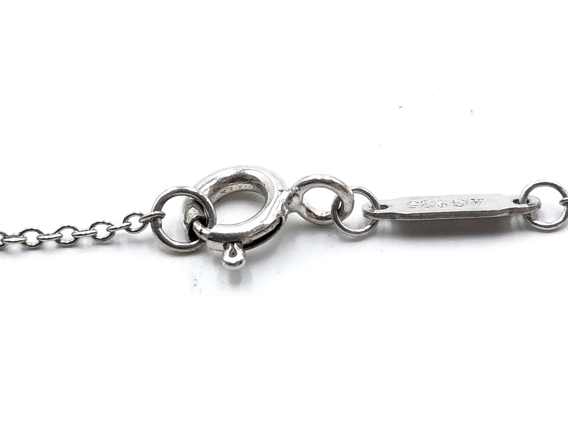Tiffany & Co. Necklace / Return to Tiffany Double Heart Tag NC SV925 Necklace