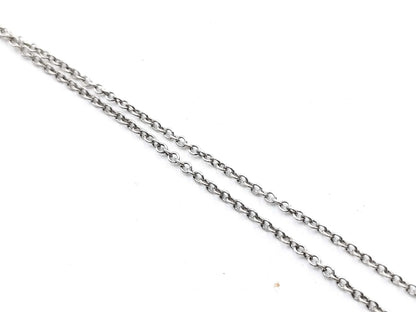 Tiffany & Co. Necklace / Return to Tiffany Double Heart Tag NC SV925 Necklace