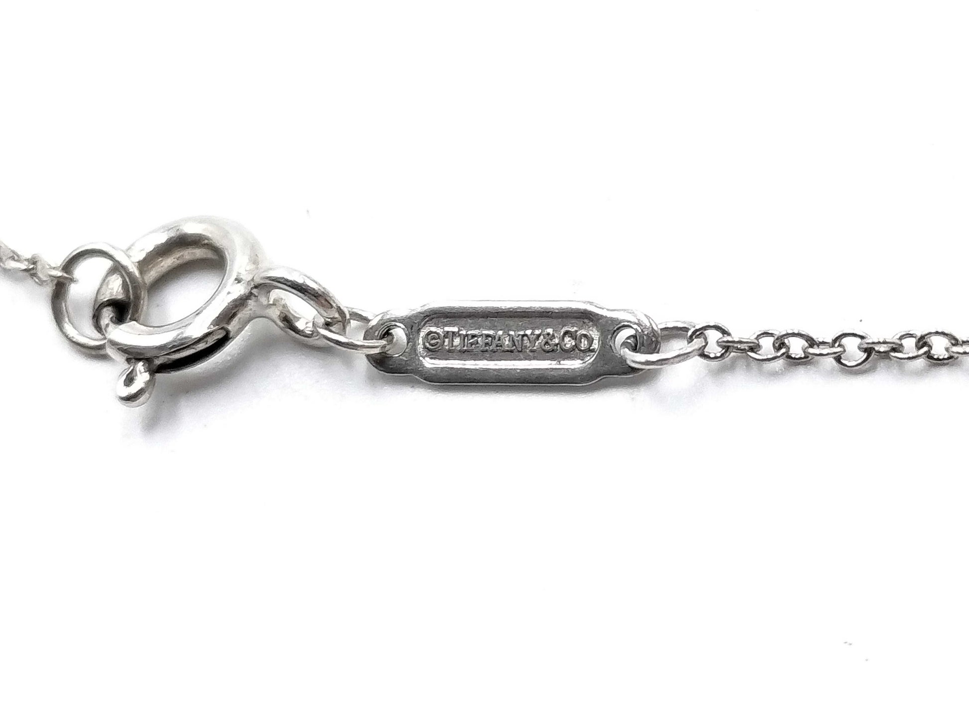 Tiffany & Co. Necklace / Return to Tiffany Double Heart Tag NC SV925 Necklace