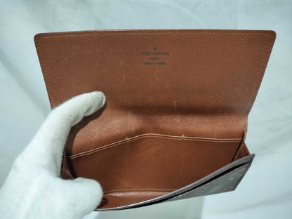 LOUIS VUITTON Monogram Horizontal Card Case, Card Case, Pass Case, Business Card Case