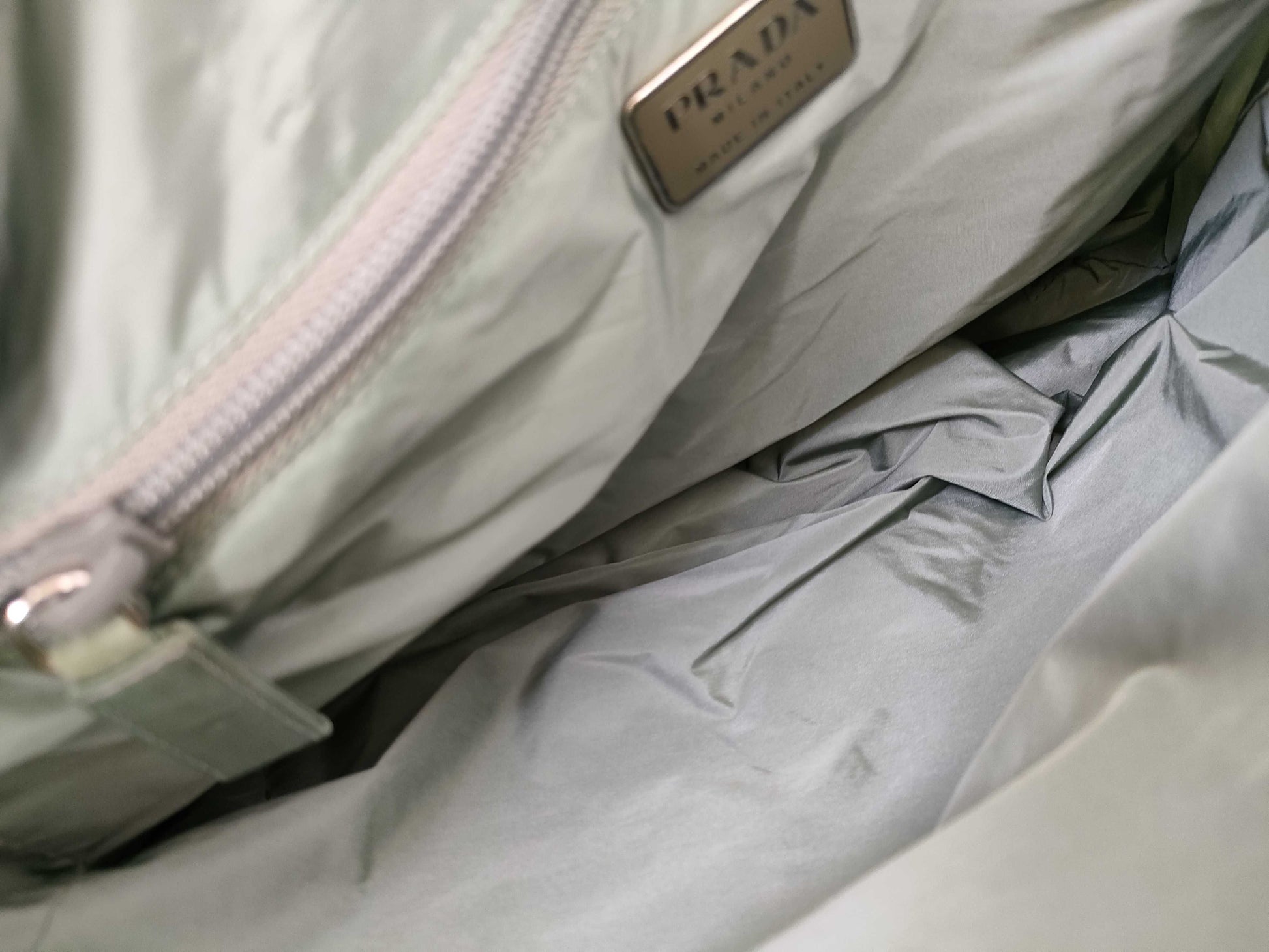 PRADA Sport Nylon/Handbag/Beige Handbag