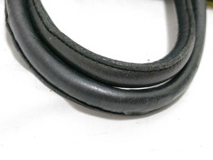 PRADA Prada Ribbon All Leather Black Handbag