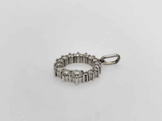 D1.02ct PT900 4.1g Pendant Top 