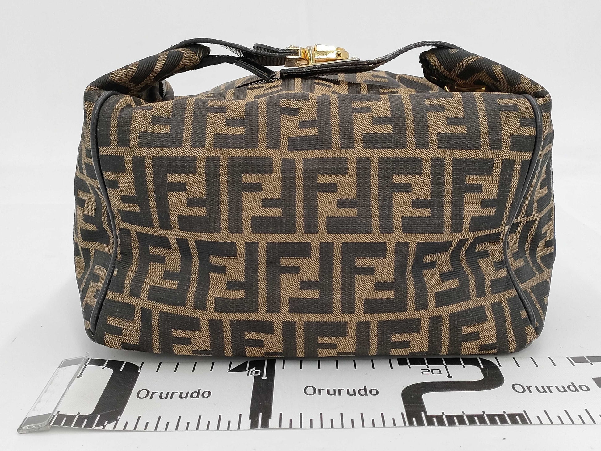 FENDI Zucca pattern vanity handbag