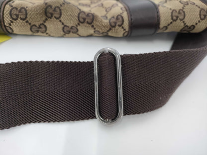 GUCCI GG Canvas 145851 492695 Waist Bag Body Bag Shoulder Bag