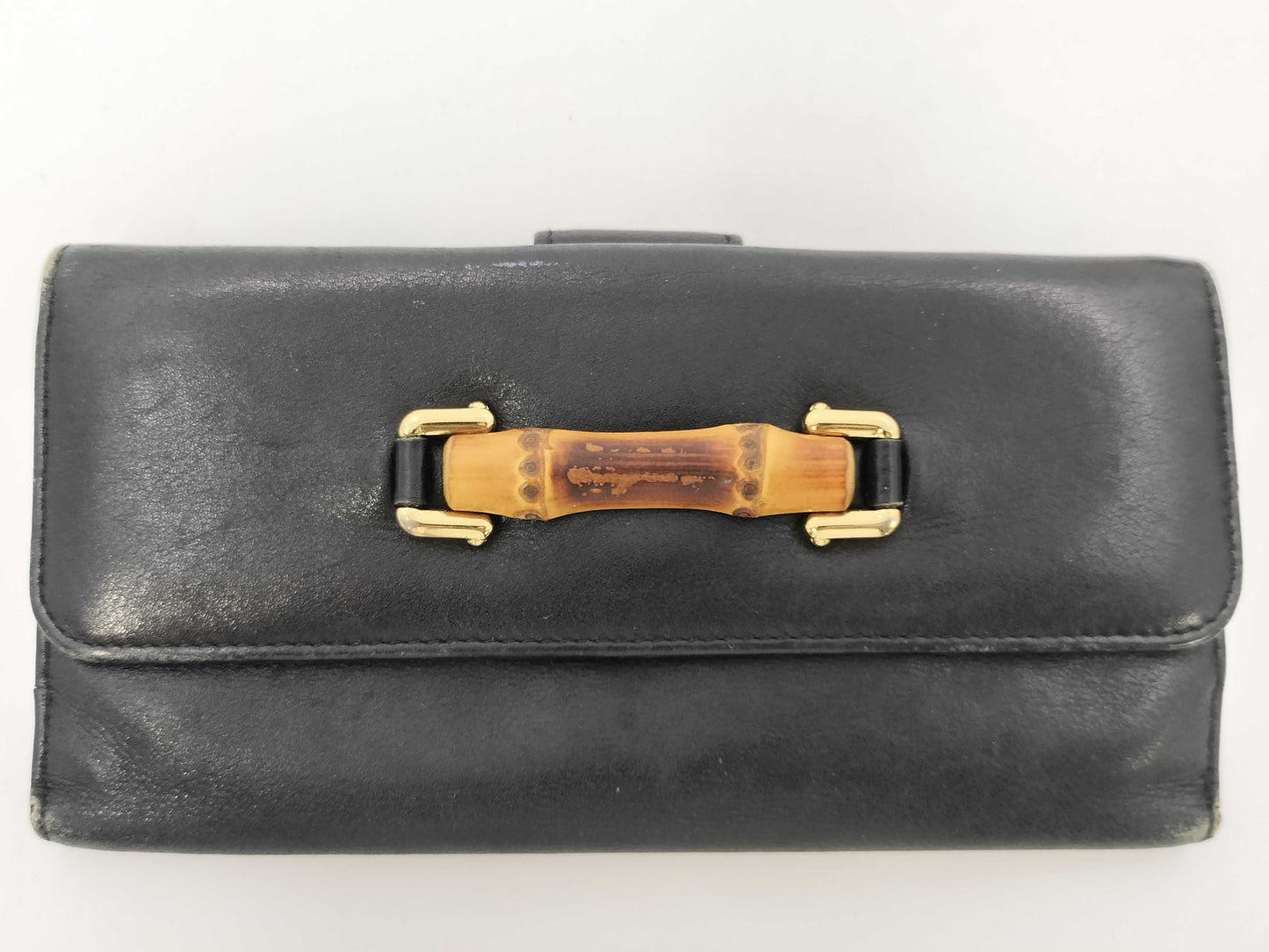GUCCI Bamboo Long Wallet Leather 035 661 4863 0 Wallet