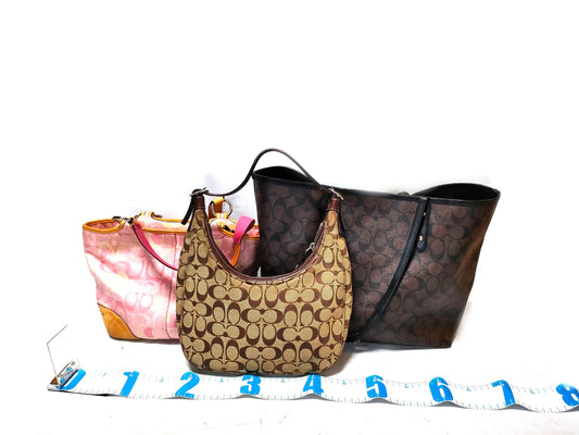 COACH Signature 3-Piece Shoulder Bag