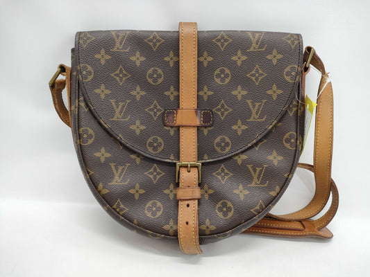 LOUIS VUITTON Monogram M40646 Chantilly PM Shoulder Bag with peeling interior pocket