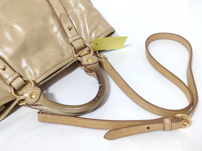 Miu Miu Leather 2-Way Handbag
