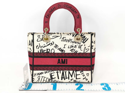 Dior Lady Dior Amour Medium 2-way Handbag