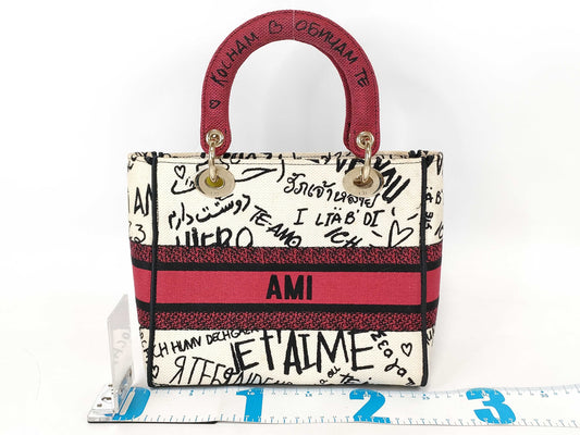 Dior Lady Dior Amour Medium 2-way Handbag