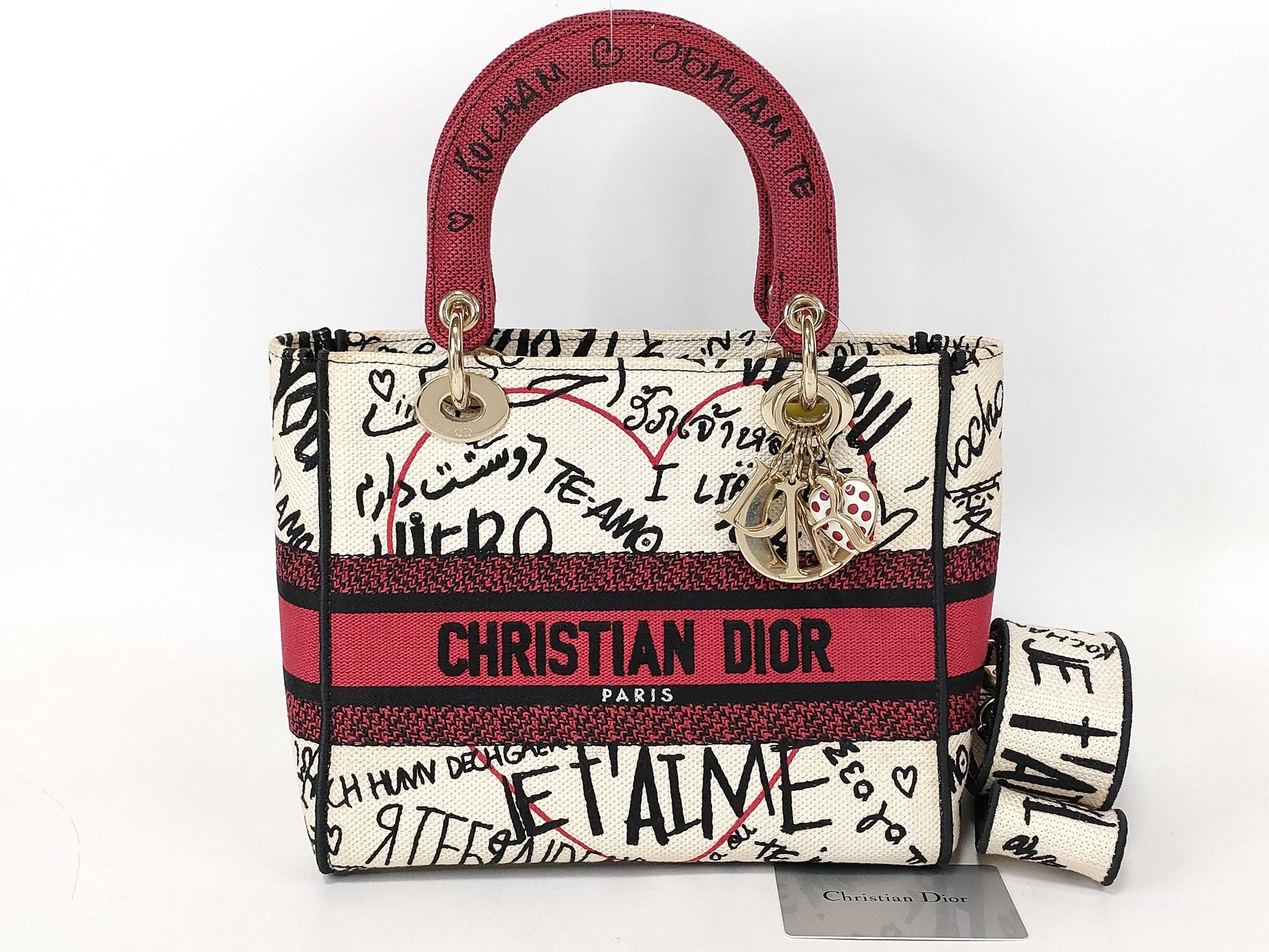 Dior Lady Dior Amour Medium 2-way Handbag