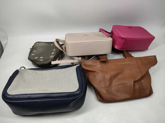 5 COACH bags, including Coach/Jimmy Choo shoulder bags